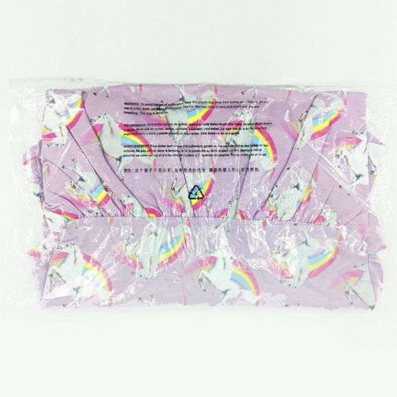 Carter's Girl's Hooded Unicorn French Terry Dress - Picture 6 of 7